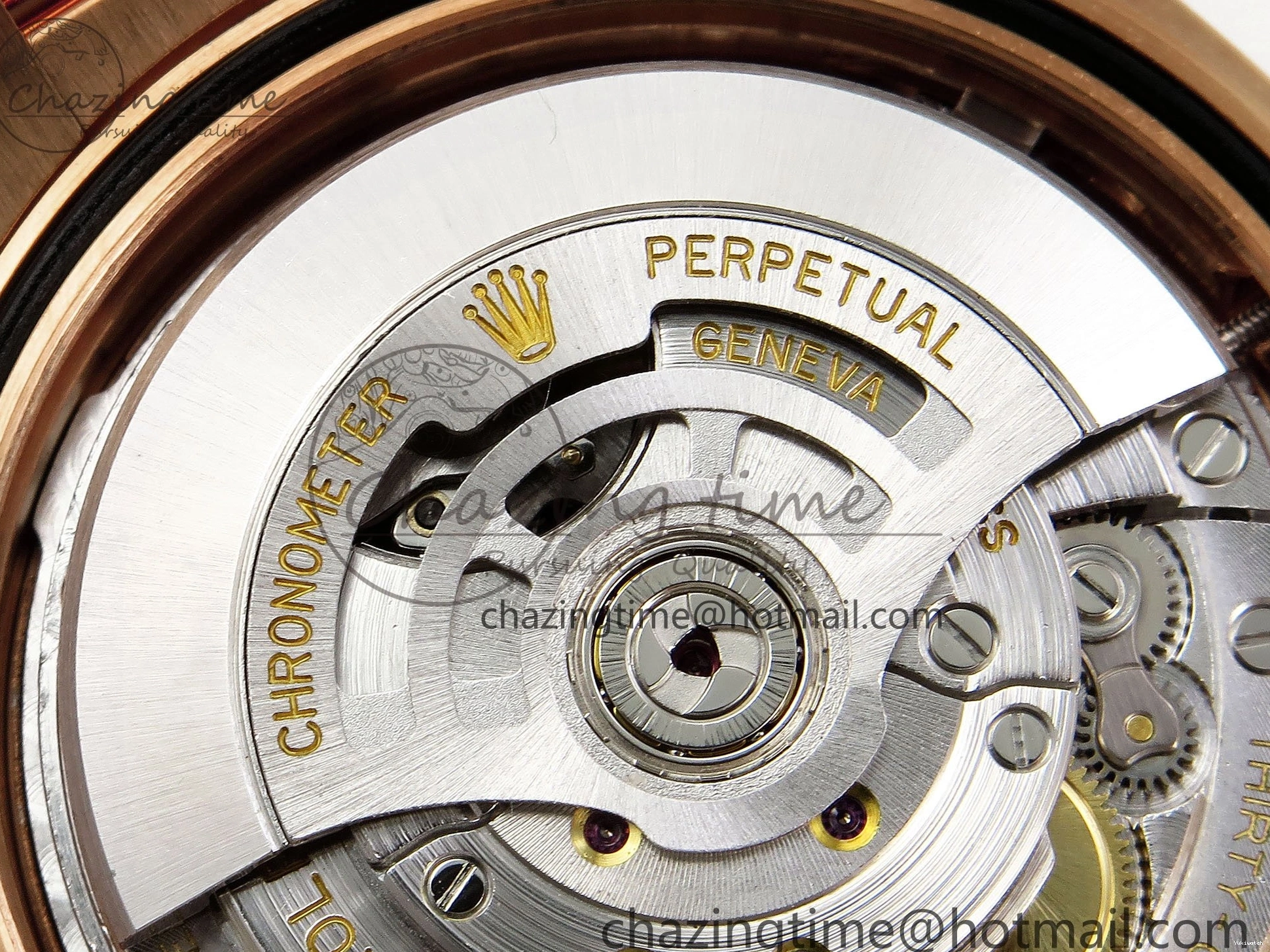 Brown 40 on DayDate Steel Dial Crystal 228235 904L President Bracelet VR3255 ARF 0225